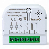 433121 Розумний вимикач Tervix Pro Line ZigBee Switch (2 клавіші)