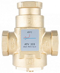 1633310 Термічний клапан ATV 333, DN25, Rp 1", Kvs 9, номінальна температура 45 C
