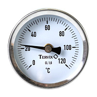 356625 термометр Bith Tervix Pro Line 63/50 0-120С 1/2" акс.
