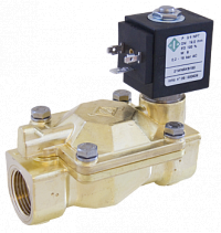 Клапан електромагн. 21W7ZB500 НO, 2" , Рвх-Рвих=0,2-10ат Тмакс. =90С,, 220В