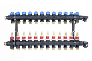 81272 Колектор ProCalida EF1 K 12 контурів, G1", 0,2-1,6 л/хв