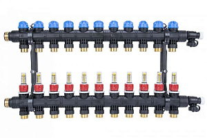81271 Колектор ProCalida EF1 K 11 контурів, G1", 0,2-1,6 л/хв