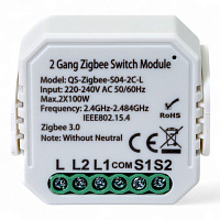 433141 Розумний вимикач Tervix Pro Line ZigBee Switch (2 клавіші), без нуля
