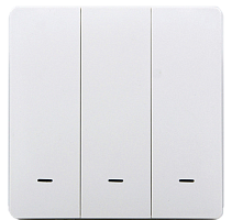 438111 Розумний клавішний вимикач Tervix Pro Line ZigBee Push Switch (3 клавіші), без нуля
