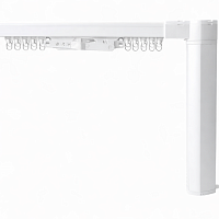 454133 Розумний карниз для штор з ZigBee управлінням Tervix Pro Line ZigBee Curtain, 3 м., білий