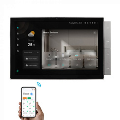 403290 Центральна панель управління розумним будинком 10'' Tervix Pro Line WiFI+BT+ZigBee