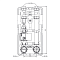 77578 насосна група AFRISO 180-3 DN25 RTA 55C