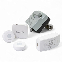 4912611-1 Система захисту від потопу для розумного будинку Tervix ZigBee Water Stop на 1 трубу 1/2"