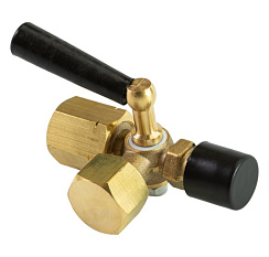 334212 3-ход. запірний кран для манометра Tervix Pro Line M3 Valve PN 16, 1/2"х1/2"